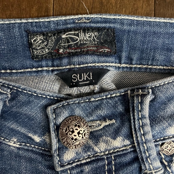 Silver Suki Capri - Picture 1 of 5